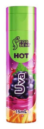 GEL HOT BEIJÁVEL PARA MASSAGEM 15ML FOR SEXY