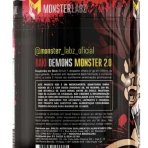 Pré-Treino Baki 2.0 – Monster 420G