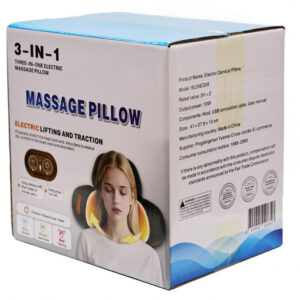 Cervical pillow for neck support, specially designed for sleeping, massaging the spine, non-traction, with heating therapy for repair
